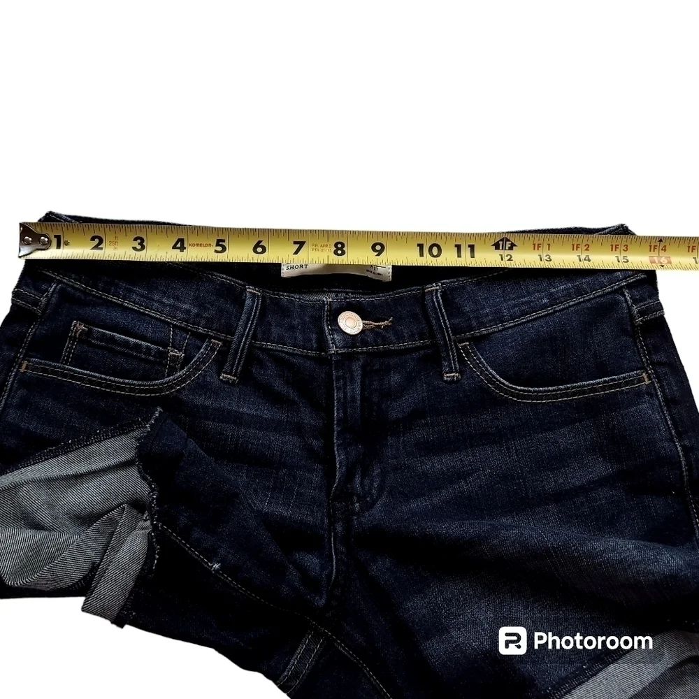 Abercrombie & Fitch Denim Shorts sz 4 - Picture 4 of 7
